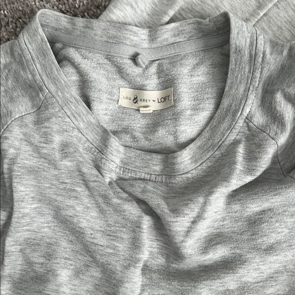 Lou & Grey Gray Track Pants and Top Set - Picture 2 of 4